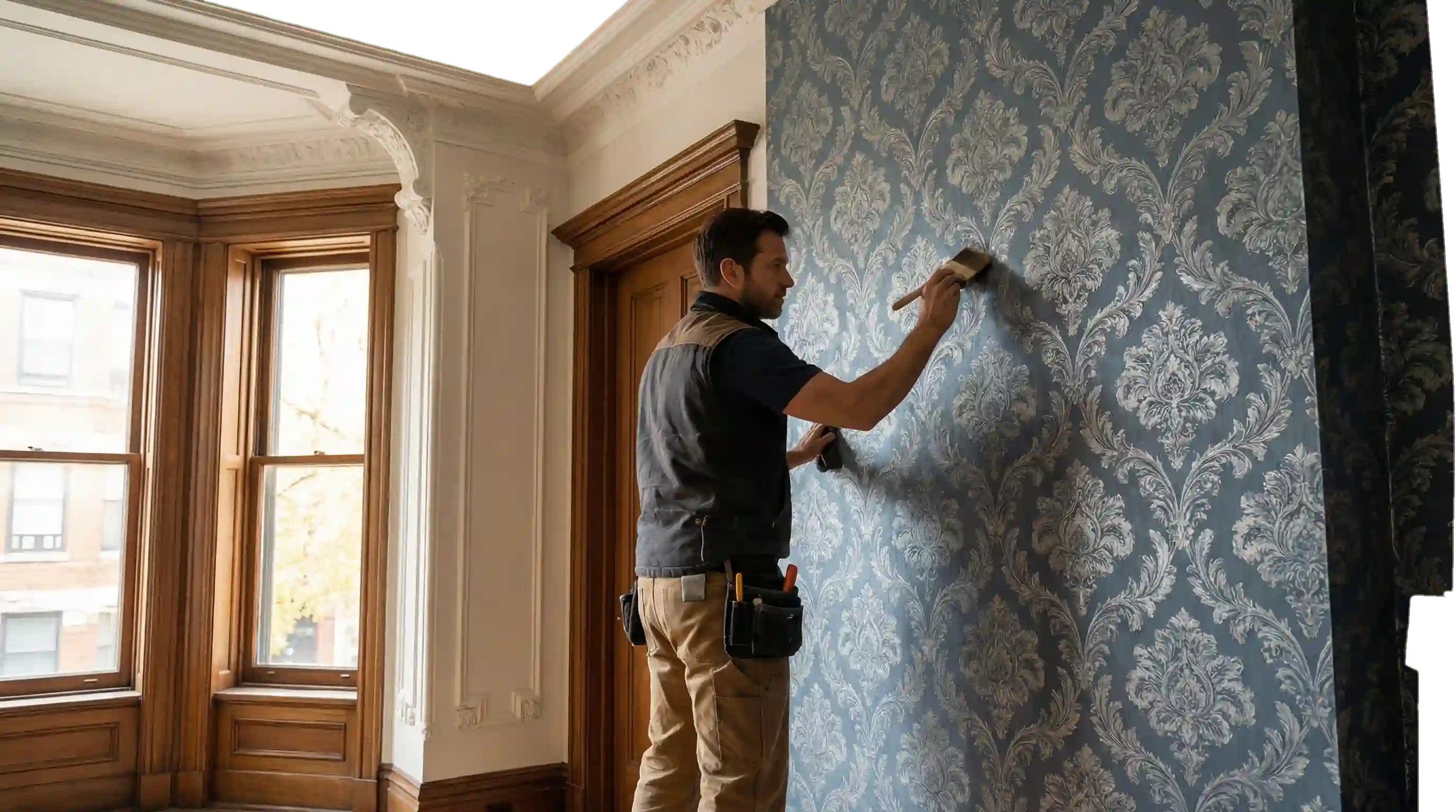 Wallpaper installation service in Joliet, IL